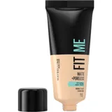 Maybelline Fit Me Matte and Poreless foundation flaske