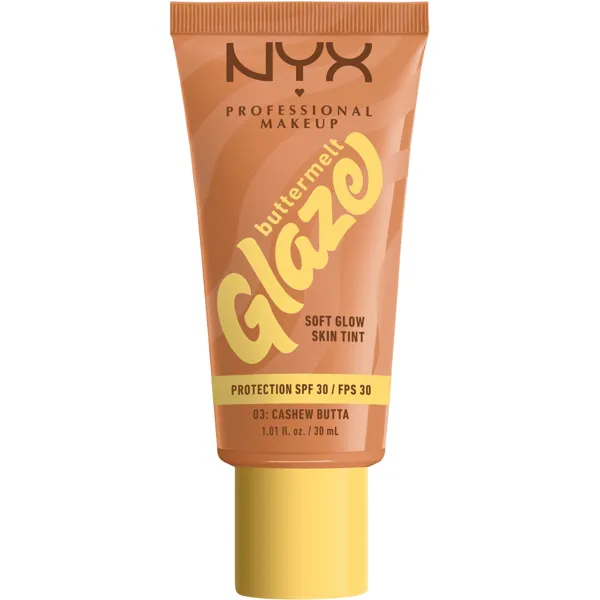 NYX Buttermelt Glaze Skin Tint flaske